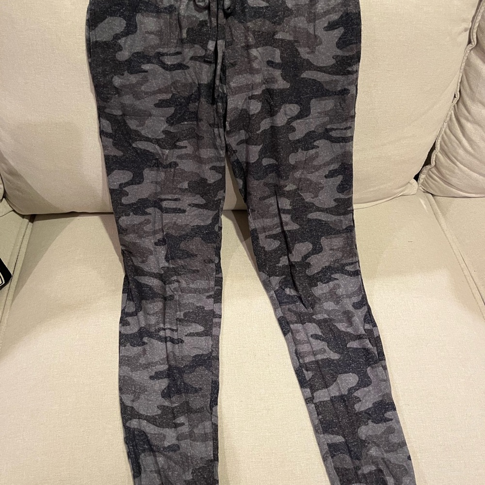 Z Supply Gray Camo Track Pants